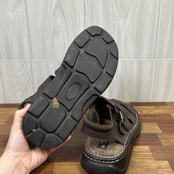 Route 66 Mens Sandals 11 Brown Chunky Fisherman Platform Lug 90s Y2k Vintage - Picture 7 of 10